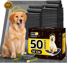 Dog Pee Pads for Dogs XXL 30"X36" 50 Count with Adhesive Tabs