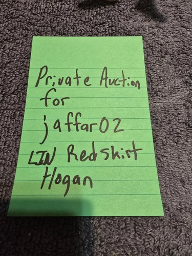 Asta privata Jaffar02 camicia rossa Hogan LJN