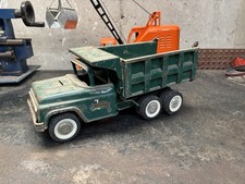1965-1966 Buddy L 10 Wheel Hydraulic Dump Truck Green