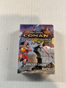 Conan Sorcery Cards Modiphius Entertainment MUH050414 RPG Accessory Boxed