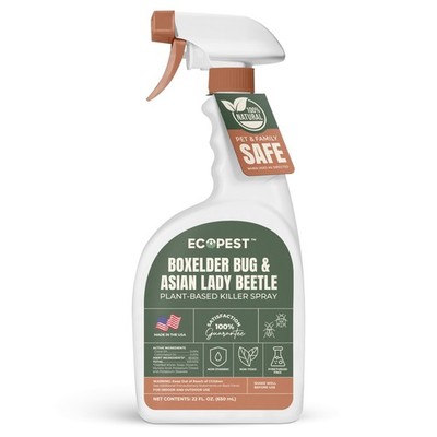 Boxelder Bug & Asian Lady Beetle Spray   Natural, Plant-Based Indoor & Out