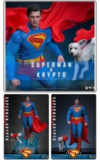 1 6 DC Superman  2025  Superman & Krypto Figure Set Delux Hot Toys 914463 MMS812