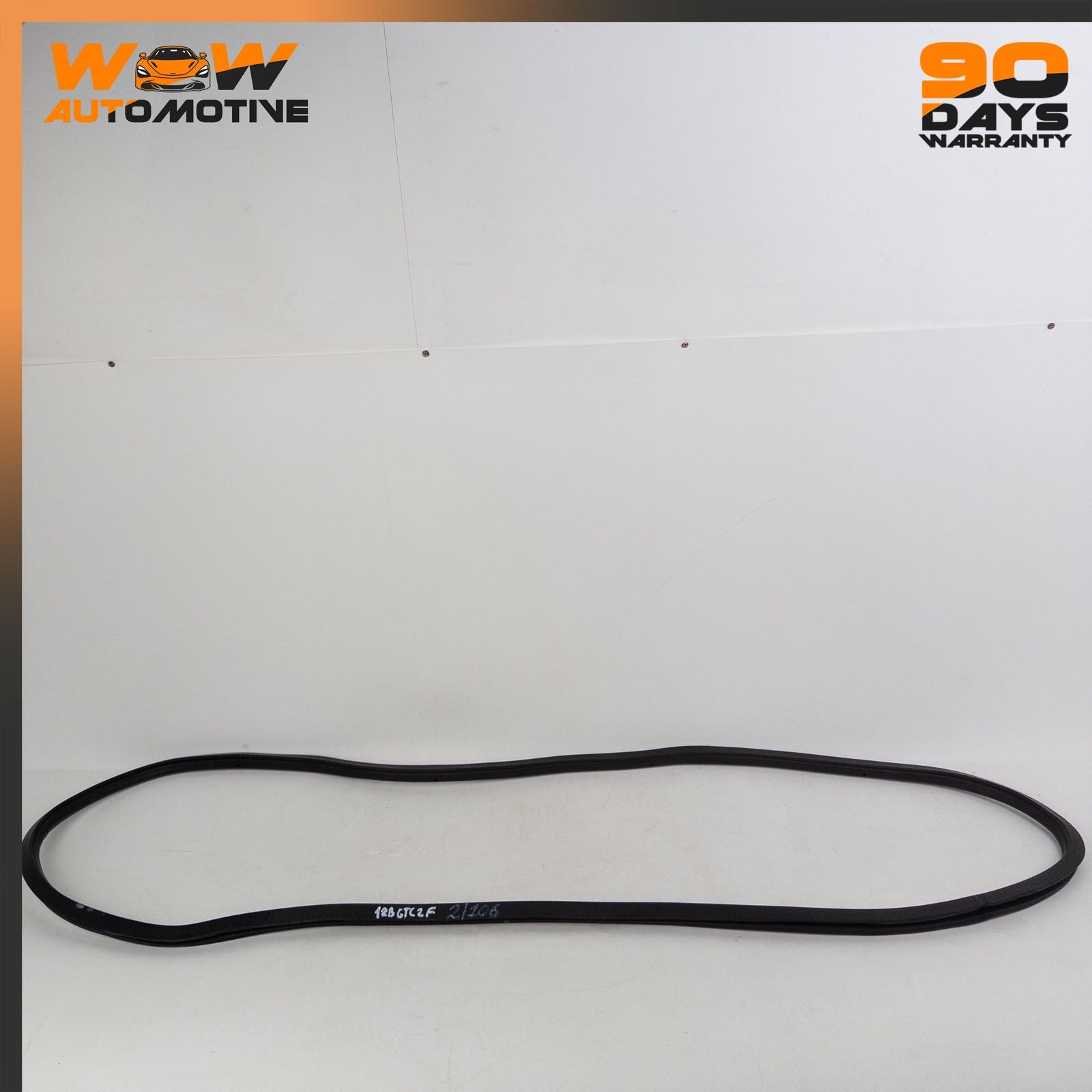 12-19 BENTLEY CONTINENTAL GTC FRONT HOOD BONNET WEATHERSTRIP GASKET SEAL OEM