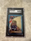 2001-02 Topps Chrome Michael Jordan #95 Washington Wizards SGC 8.5 NM-MT+ Card