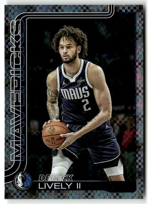 Topps NBA Flagship 2025 No. 172 Dereck Lively II Geometric Holo