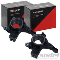 2X Maxgear Achsschenkel Vorne Passend FÜR Dacia Logan Sandero