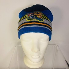 Nickelodeon Kids Paw Patrol Hat Striped One Size Fits Most Blue Orange Yellow