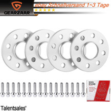 20mm 4x10mm Spurverbreiterung Radschrauben 4x100 Ø57,1 Spurplatten für VW Golf