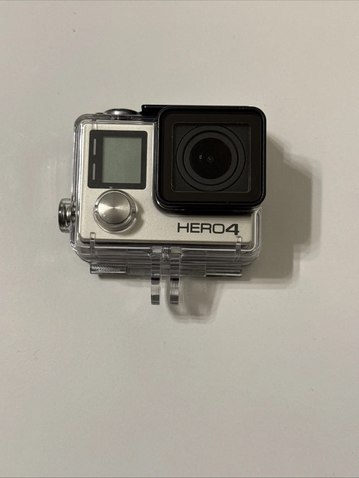 Paquete de cámara de acción GoPro HERO4 negra carcasa impermeable agarre cargador estuche Foto 3 de 4