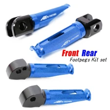 Blue MFP Front Rear Footpegs For CBR600RR 19 20 21 22 23