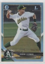 2018 Bowman Draft Chrome Sky Blue Refractor 353/402 Jeremy Eierman #BDC-179 0o1c