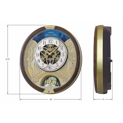 Seiko Melodies In Motion 2025 Wall Clock 17.5” Limited Edition