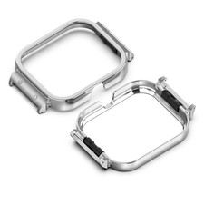 Watch Shell 20mm Belt Connector Watch Scratchproof Housing Replacement