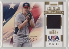 2013 USA Baseball Box Set Collegiate National Team Memorabilia Carlos Rodon 0ob4