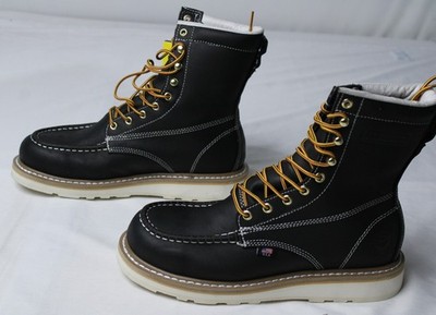 Sureway Men's 8-Inch Lightweight Work Boots JL3 Black Size US:9 UK:8.5