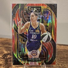 Kelsey Plum 2025 Panini Select WNBA Red Flash Prizms /349 #127