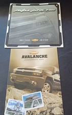 2002 Chevrolet Avalanche Sales Brochure PLUS 2002 Avalanche Accessories Brochure