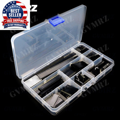 120Pcs/Box 2.54Mm Single Row Pin Socket Female Header Connector 4PIN 6PIN 8PIN 1