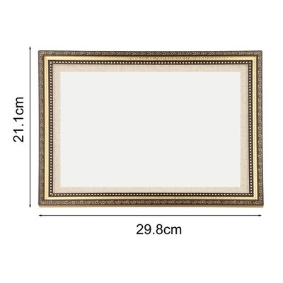 Für A4 Bilderrahmen Retro Design Wandbehang und Schreibtisch Verwendung für De