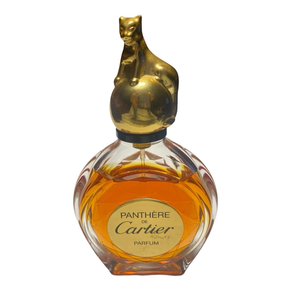 De Colección Panthere De Cartier por Cartier Perfume/Perfume Puro 1.6oz/50ml Oro Tapa Spray Foto 4 de 4
