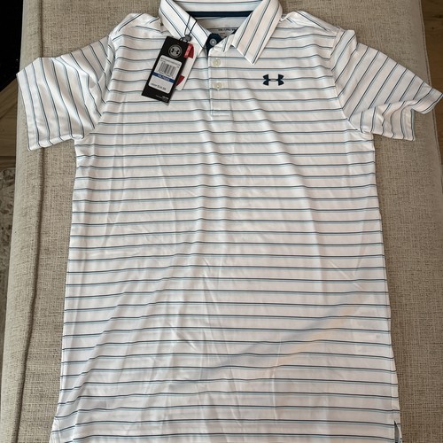 boys-xl-under-armour-striped-performance-polo-nwt-ebay