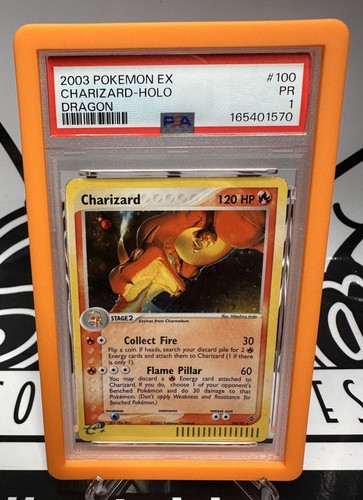 Charizard graded PSA 1 for sale on eBay