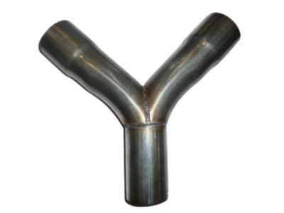 Auspuff Möwe Y Rohrteiler Edelstahl 2,25'' Splitter 57mm Merge Sammler