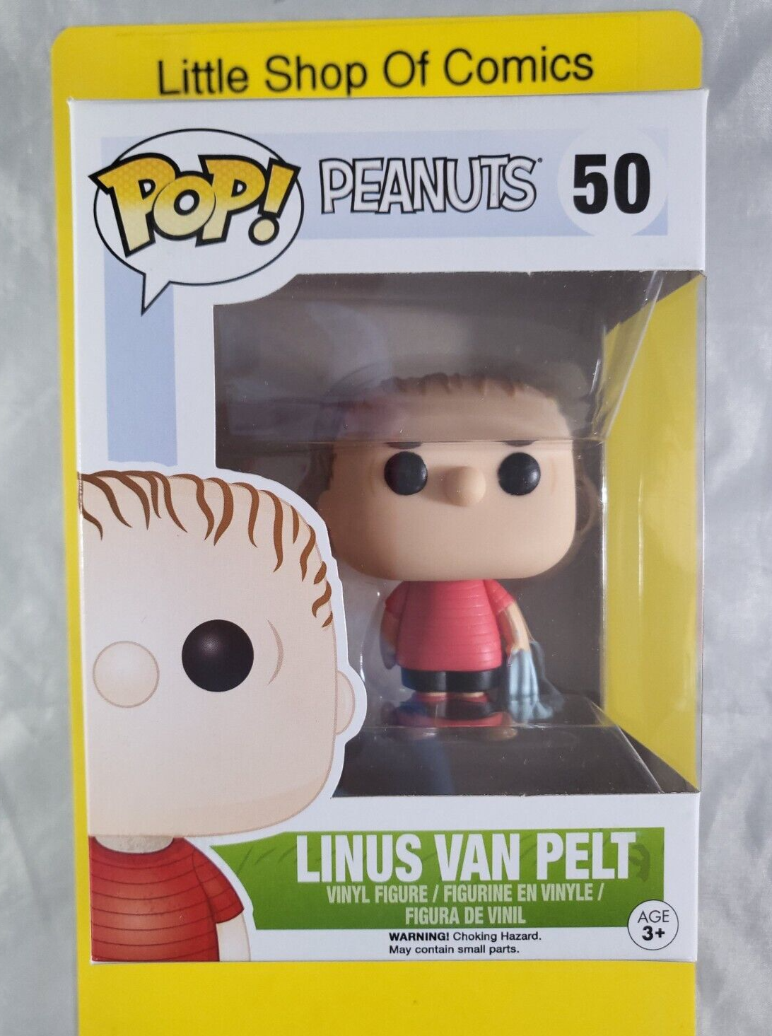 Funko Pop Vinyl Peanuts Linus van Pelt Collectible Figure #50