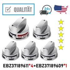 OEM Genuine Knob For LG EBZ37189611 Knob (4PCS) EBZ37189609 Knob (1PC) Fast Ship