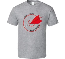 Funny Retro Lawn Darts Survivor T Shirt