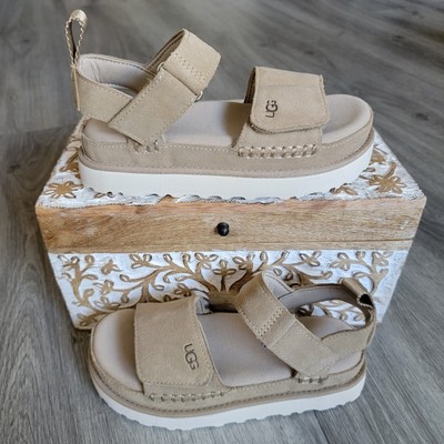 UGG Goldenstar Platform Sandal Muatard 