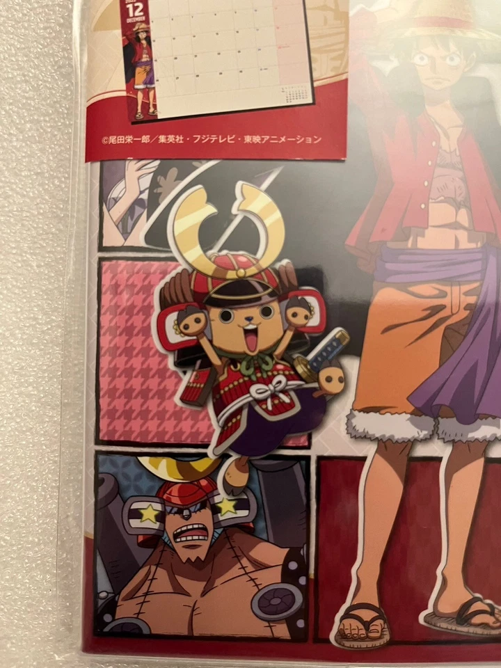 ONE PIECE A6 2023 Diary Planner Schedule Book Japan RED - Image 4 of 4