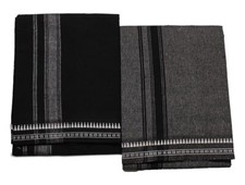 Cotton Men's Single Dhoti - 1.9 Mtrs Kerala Cotton Dhoti, Pack of 2