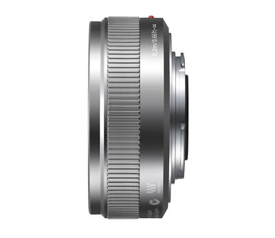 Panasonic LUMIX G 20mm F1.7 II ASPH Lens Silver 4/3 Camera H-H020A