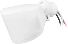 17000223 240-Degree Wired Motion Activated White Outdoor Flood Light Replacement
