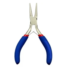 5" Precision Round Nose Spring Loaded Pliers with Cushion Handles