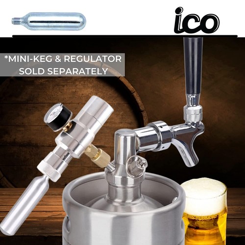 ICO CO2, 10pcs, Cartouche CO2 16g à Filetage à Utiliser avec Pompe CO2 de Pneus - Bild 6 von 8