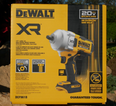 #ad DEWALT DCF961B 20V MAX XR 1 2quot; High Torque Impact Wrench Hog Ring Brushless NEW $244.75
