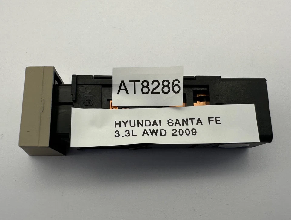 OEM 07-12 Hyundai Santa Fe Panel de tablero ESC Interruptor de apagado Botón de control Beige Tostado Foto 4 de 4