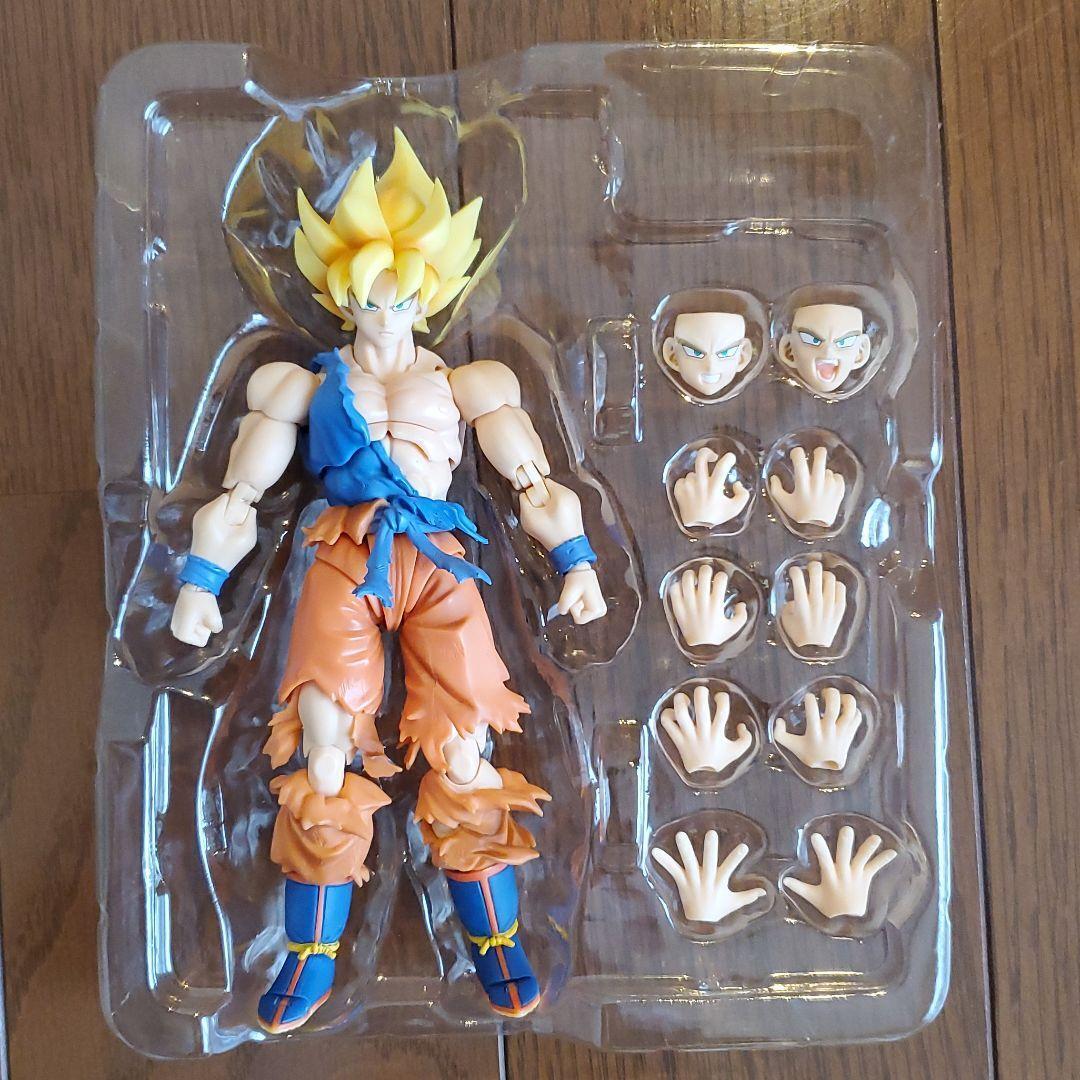 ACTION FIGURE DO GOKU!  Son Goku Dragon Ball Z SH Figuarts Super Warrior  Awakening Unboxing 