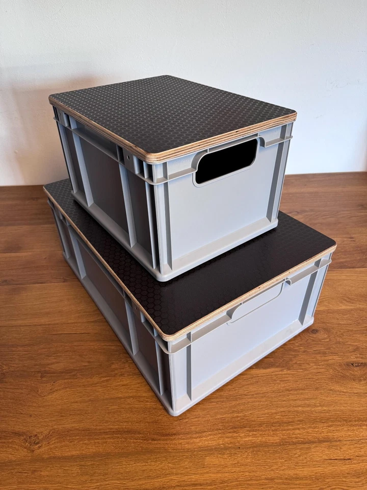 Hochwertiger Eurobox-Deckel aus Holz – mehr als nur eine Abdeckung! - Bild 4 von 4