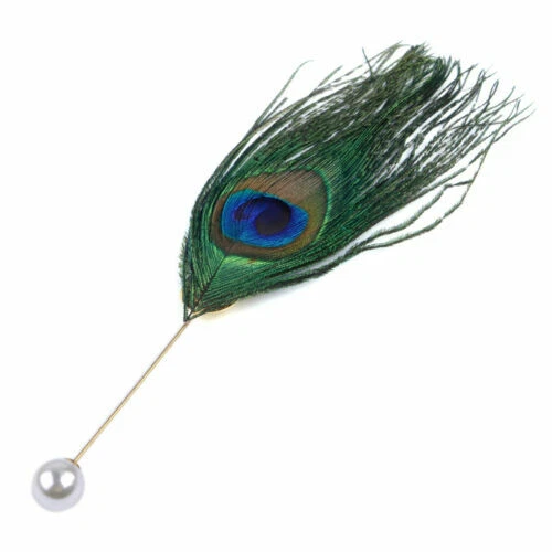 Feather Costume Brooches & Pins