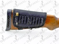 Canvas Rifle Cartridge Holder Ammo Buttstock 10 Pockets.Made in Europe.US Seller