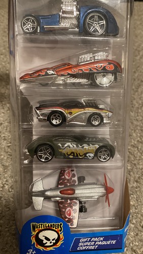 Hot Wheels Wastelanders Gift Pack Super Paquete Coffret (3 Cars 1 Plane) - 第 2/3 張圖片