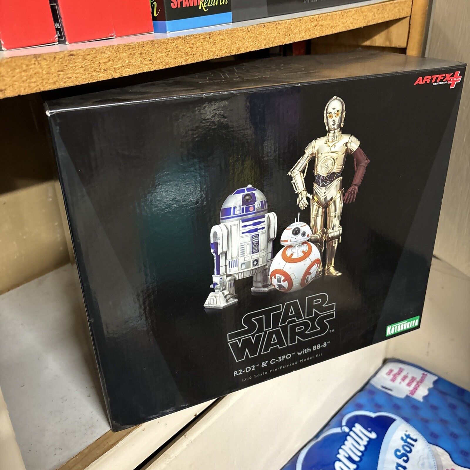 + Kotobukiya ARTFX Plus Star Wars 1/10 Scale R2-D2 & C-3PO w/ Box sealed new