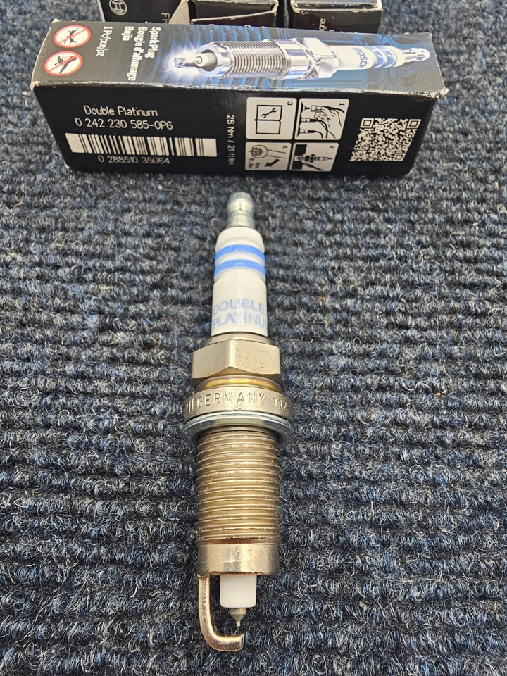 (CANTIDAD 4) Bujía Bosch 8115 FR8VPP33U para Dodge Dakota Jeep Wrangler TJ 2001 Foto 2 de 4