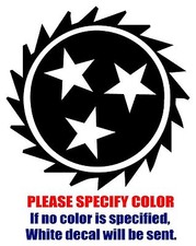 WHITECHAPEL SAW BLADE Graphic Die Cut decal sticker Car Truck Boat Window 6"