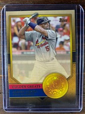 Albert Pujols Baseball Card #GG-70 Topps Golden Greats MLB HOF St Louis Cardinal