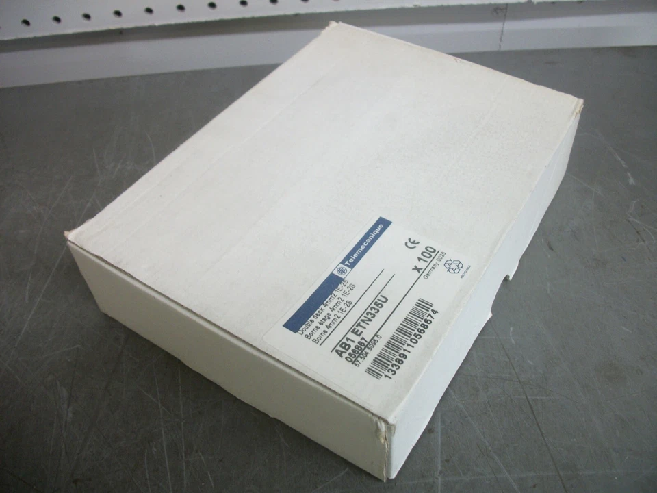 TELEMECANIQUE BOX OF 70 4mm2 1E-2S DOUBLE DECK TERMINAL BLOCKS AB1ETN335U NIB - Image 2 of 3