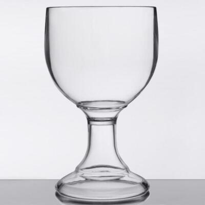 Libbey Infinium Plastic 18oz Beer Schooners Cocktail Glasses #92422 - Set of 4